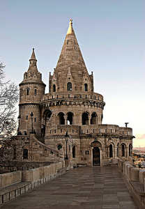 Budapest Fishermans Bastion Entrance