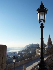 Budapest Fishermans Bastion in March