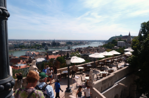 Fishermans Bastion Restaurant Buda Castle Hill Budapest Stephen Jones