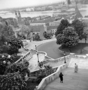 Long Stairs Fishermans Bastion Budapest