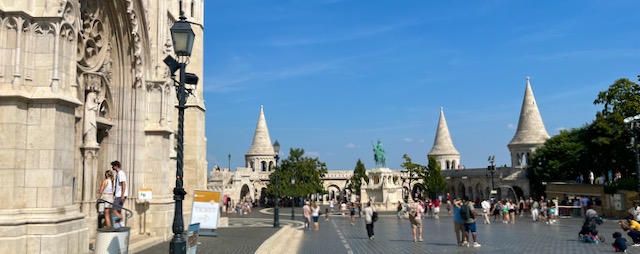 Castle District Fishermans Bastion Budapest Summer