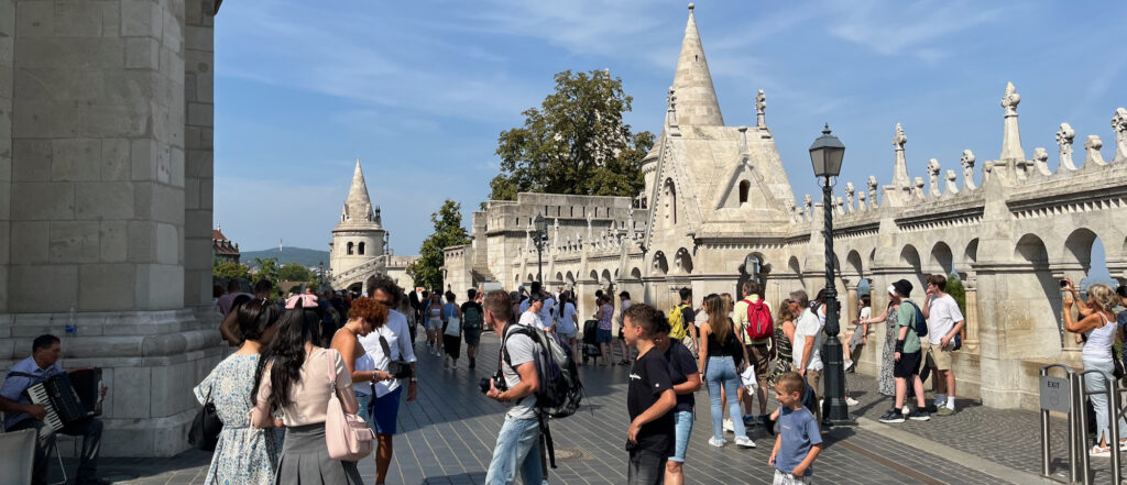 Fishermans Bastion by Matthias Church Budapest