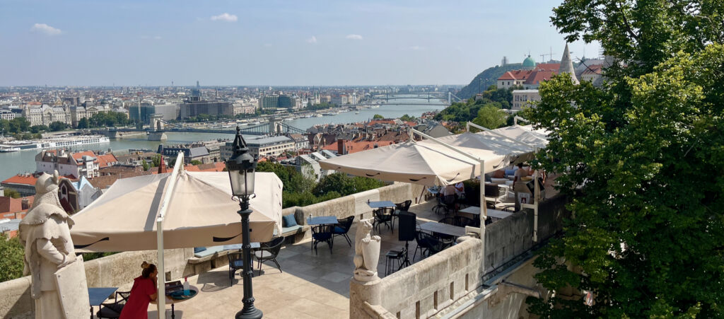 Fishermans Bastion Cafe Terrace Budapest