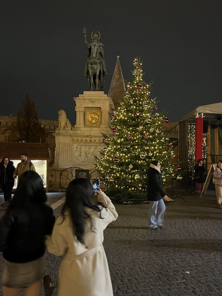 Budapest Christmas Magical Advent Fishermans Bastion Buda Castle Christmas Tree