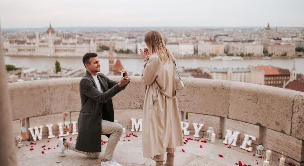 Proposal Fishermans Bastion Budapest Private Photographer Terrace Rental with View Ihsan Unuvar